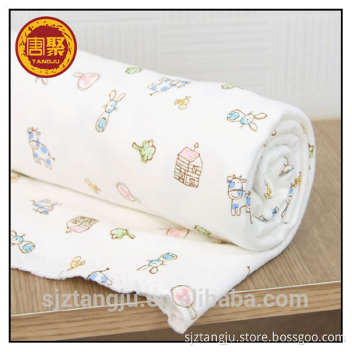 100% cotton single jersey fabric for garment